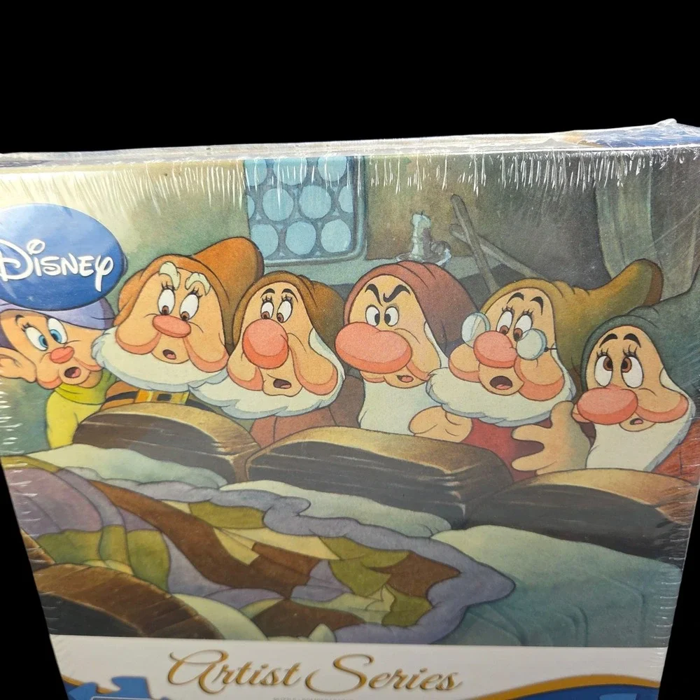 Disney Snow White Seven Dwarfs Puzzle‎ 1000 Pc Toby Bluth Art Is She Asleep New